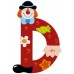 Lettera D Clown - Sevi 81740 